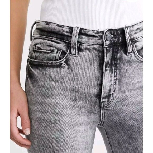 BKE Jeans Womens 31x27 Gray Parker Universal Fit High Rise Ankle Skinny Denim - Picture 5 of 10